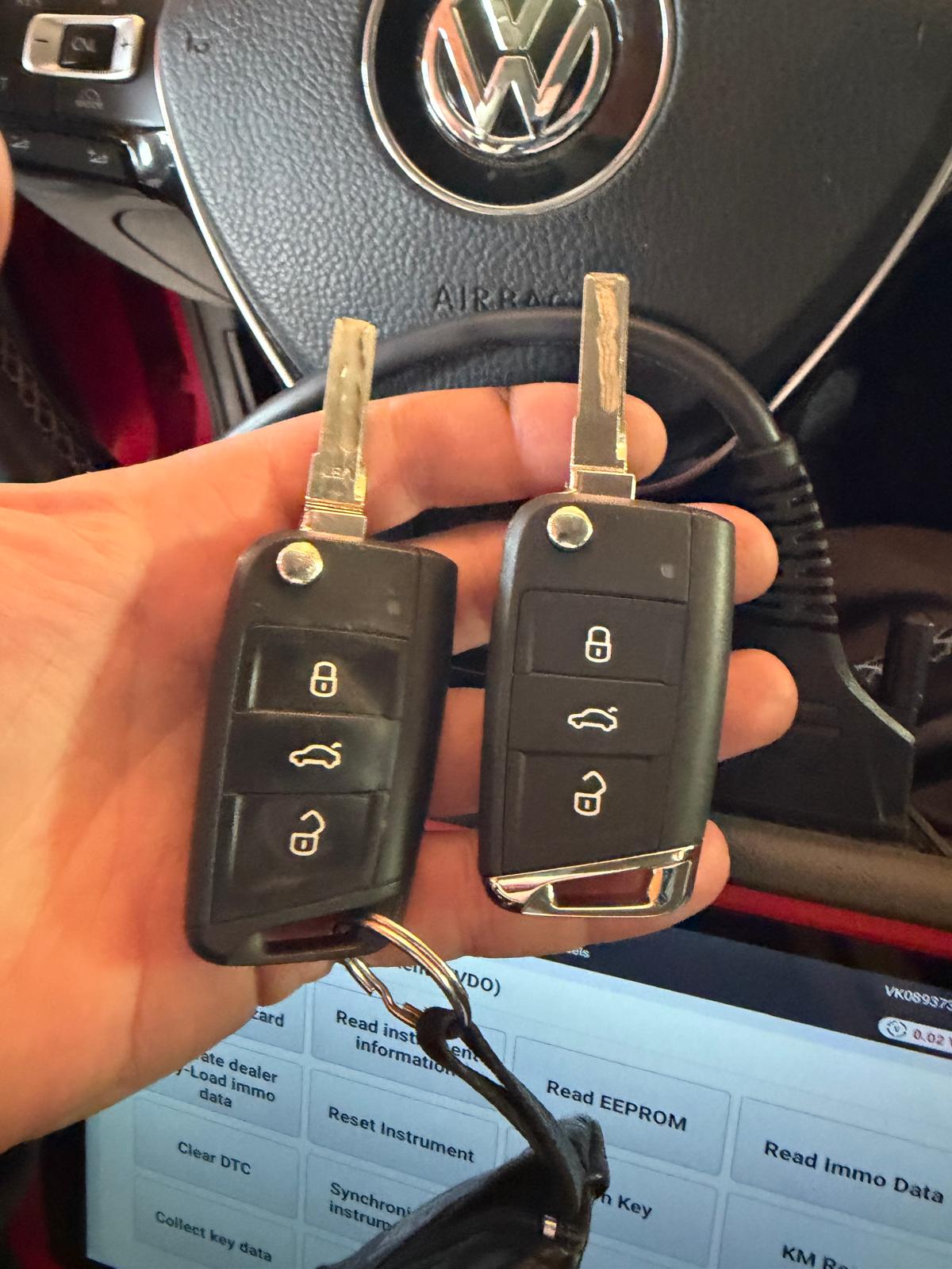 VW Schlüssel Codierung